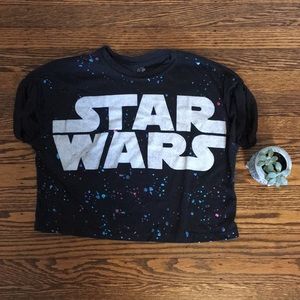 Star Wars galaxy crop top 🌌